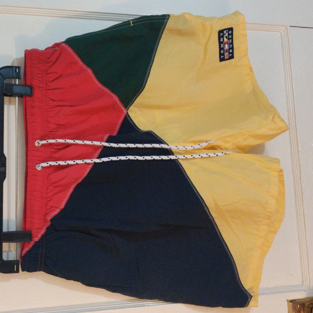 Vintage Tommy Hilfiger Swim Trunks, L